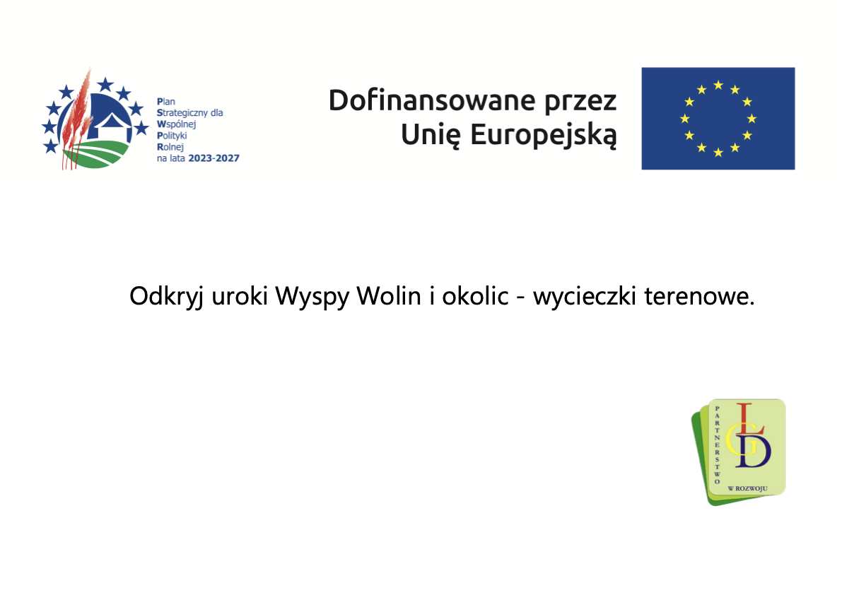 Plakat informacyjny Wolin Explorer